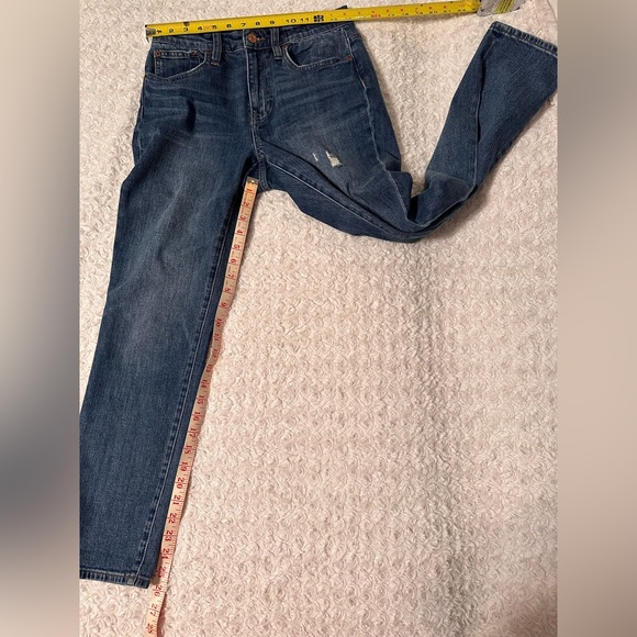 J.Crew Blue Jeans Women, Ladies, Teen, Light Rips Size 25 NWOT - Picture 5 of 6